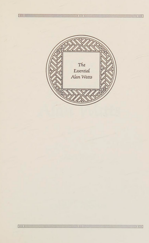 The Essential Alan Watts