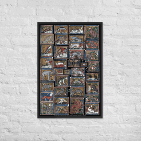 <em>Grunty Animals</em>, Framed Poster, 24 x 36"