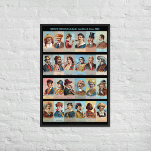 <em>World's Smokers</em>, Framed Poster, 24 x 36"