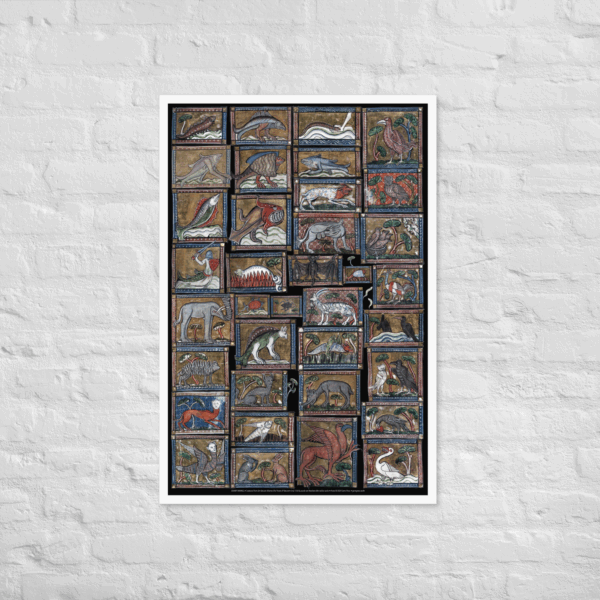 <em>Grunty Animals</em>, Framed Poster, 24 x 36" - Image 3