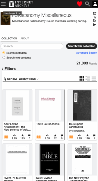 Folkscanomy Miscellaneous
