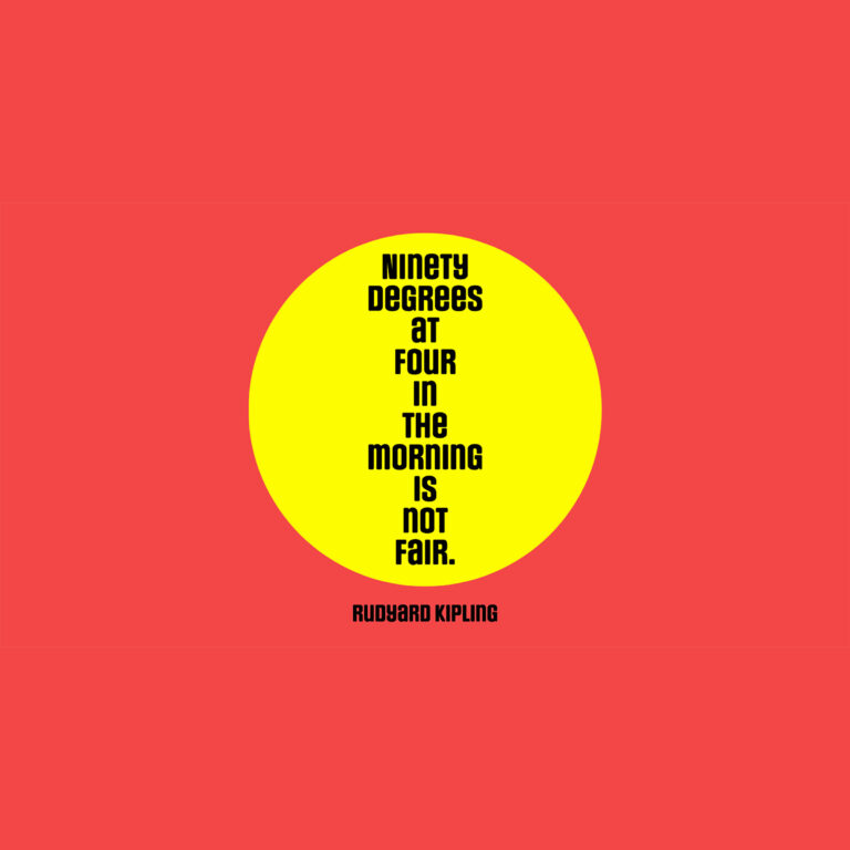 Ninety Degrees, Kipling