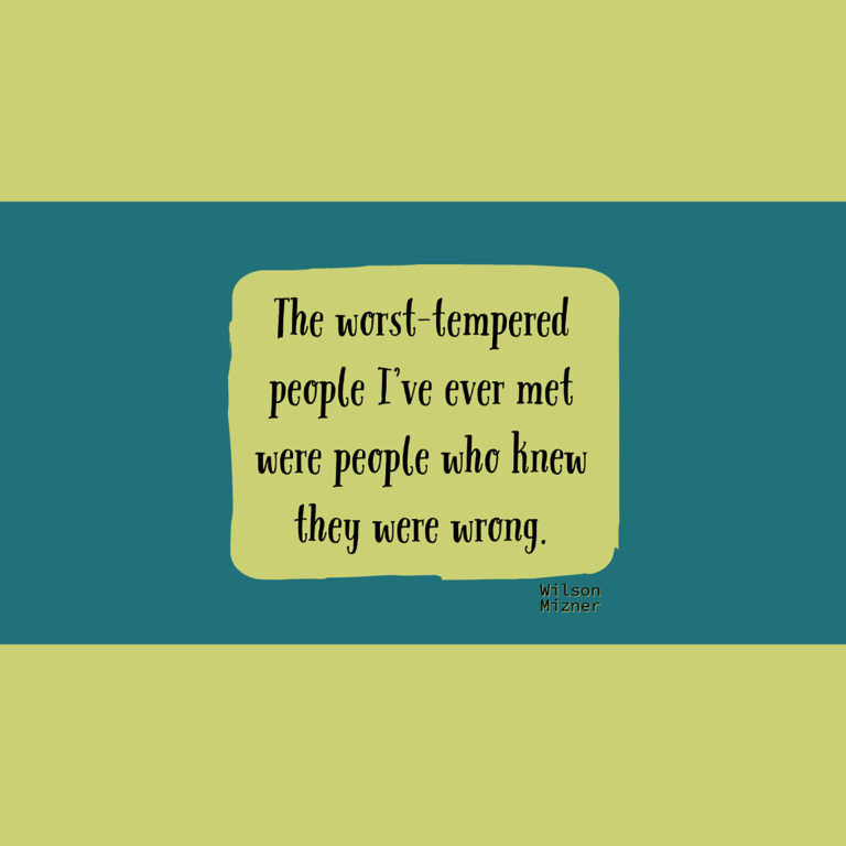 The Worst-Tempered, Mizner