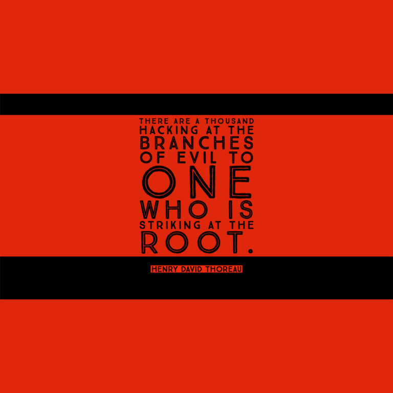 There Are a Thousand, Thoreau
