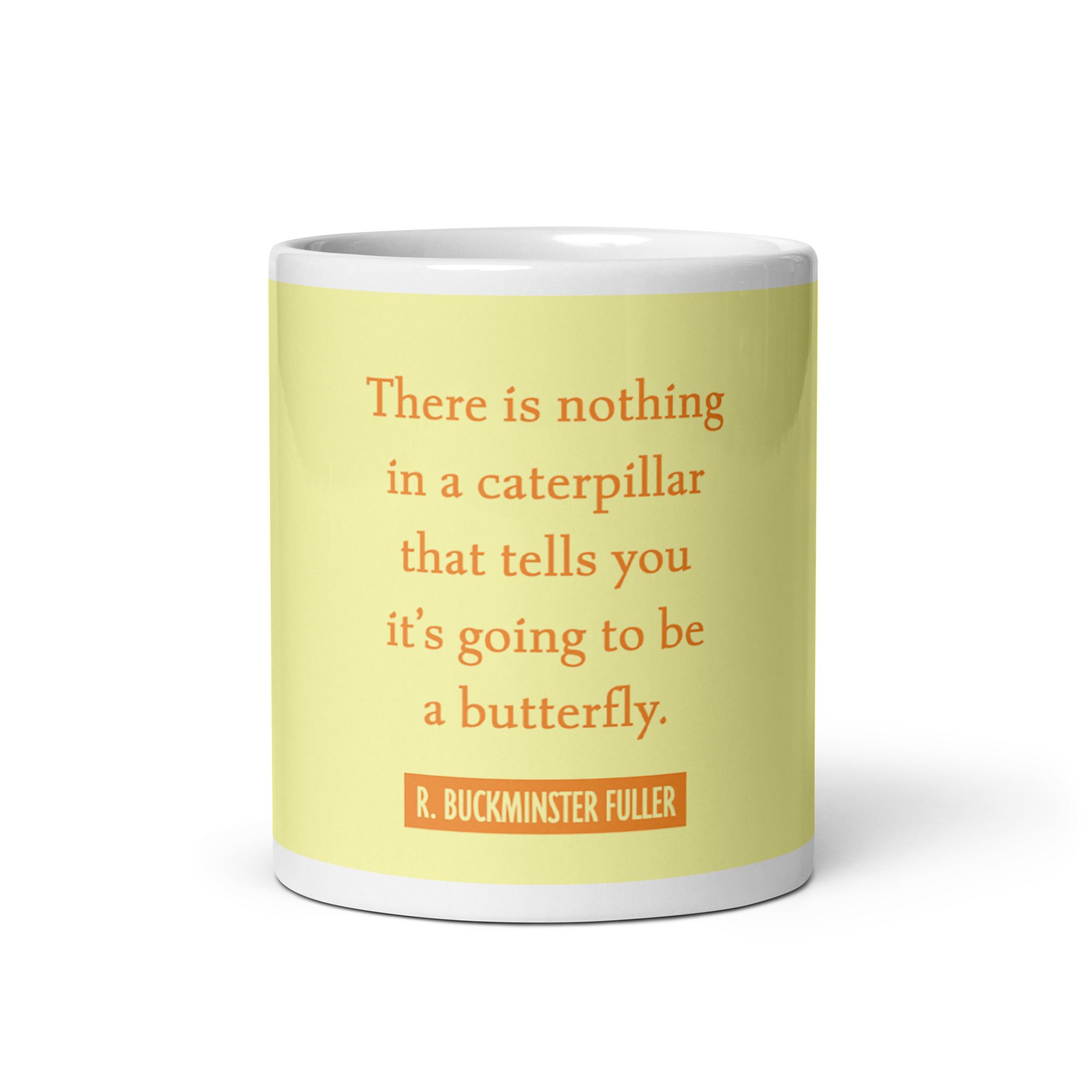 "There is nothing" Mug, R. Buckminster Fuller