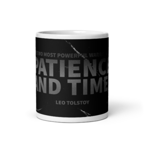 "The two most powerful" Mug, Leo Tolstoy