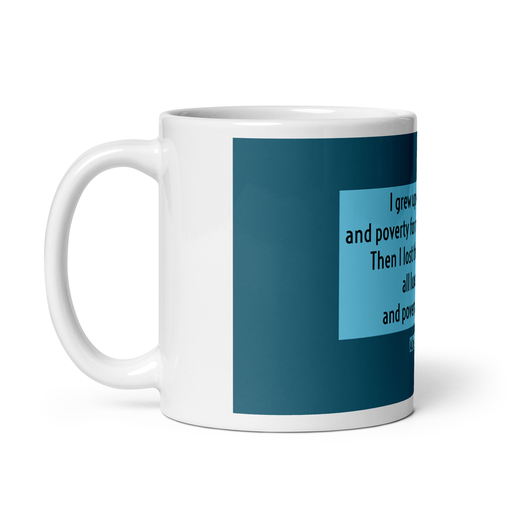 "I grew up with the sea" Mug, Albert Camus - Image 3