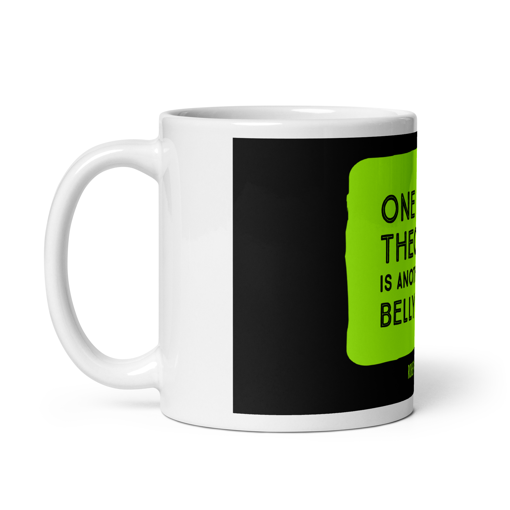 "One man's theology" Mug, Robert A. Heinlein - Image 3