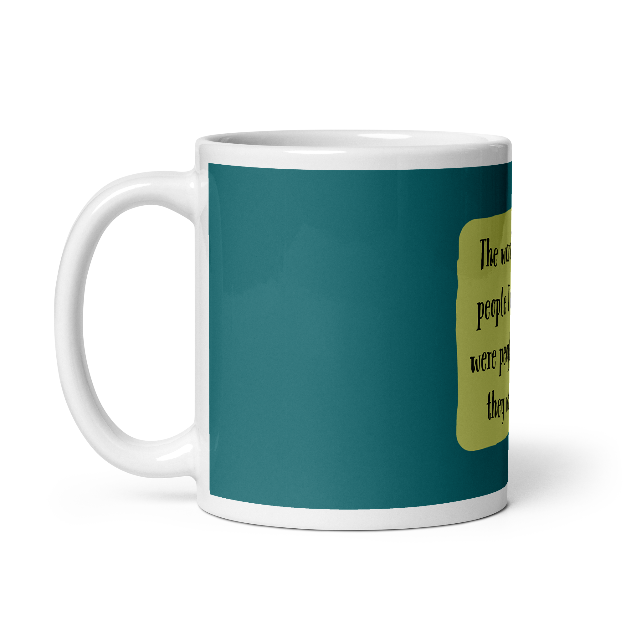 "The worst-tempered people" Mug, Wilson Mizner - Image 3