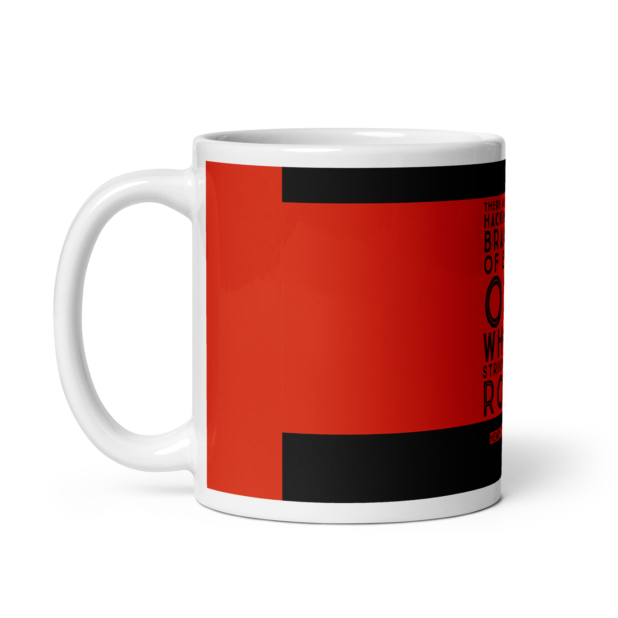 "There are a thousand" Mug, Henry David Thoreau - Image 3
