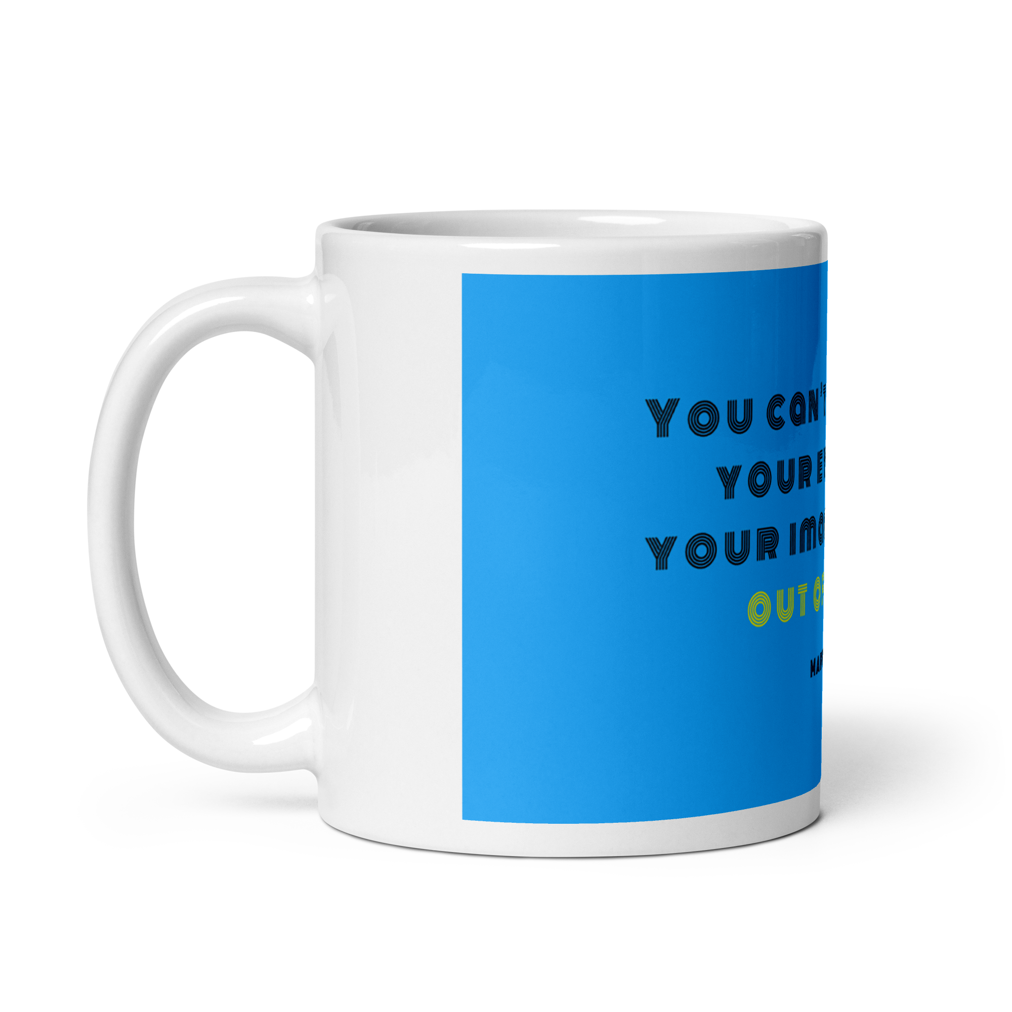 "You can't depend" Mug, Mark Twain - Image 3