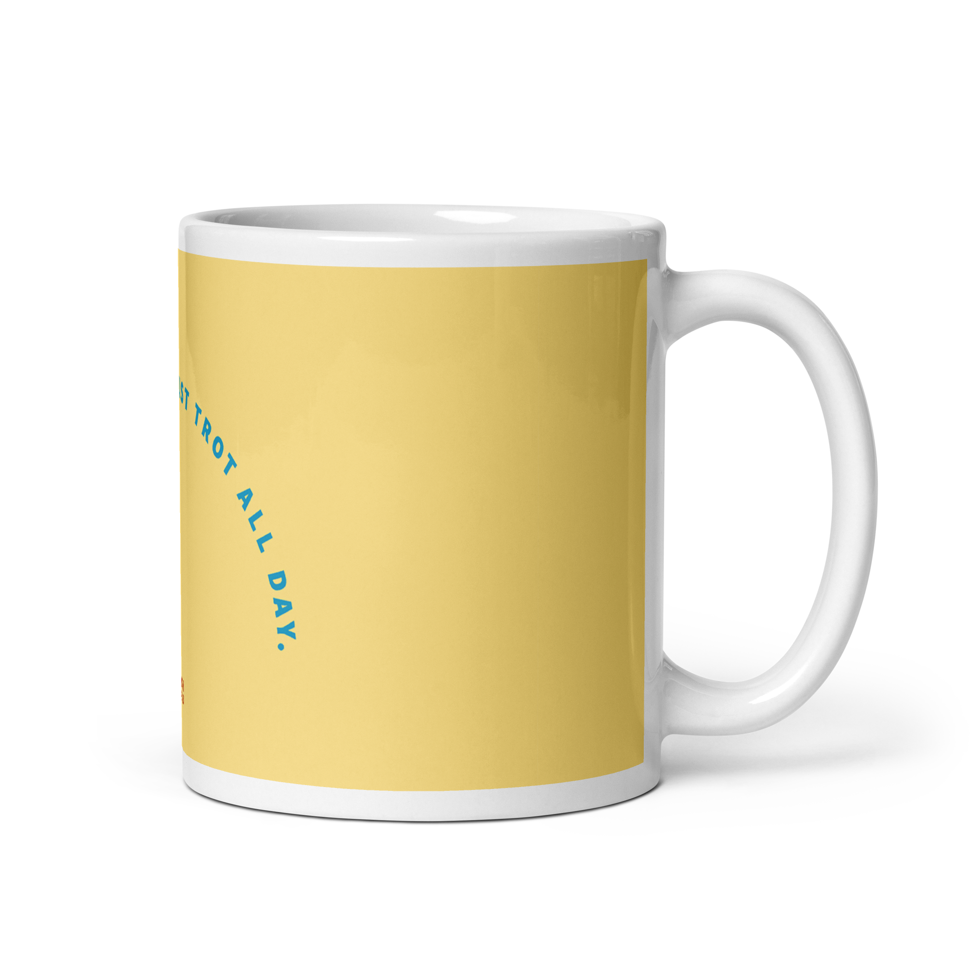 "Who rises late" Mug, French Proverb - Image 2
